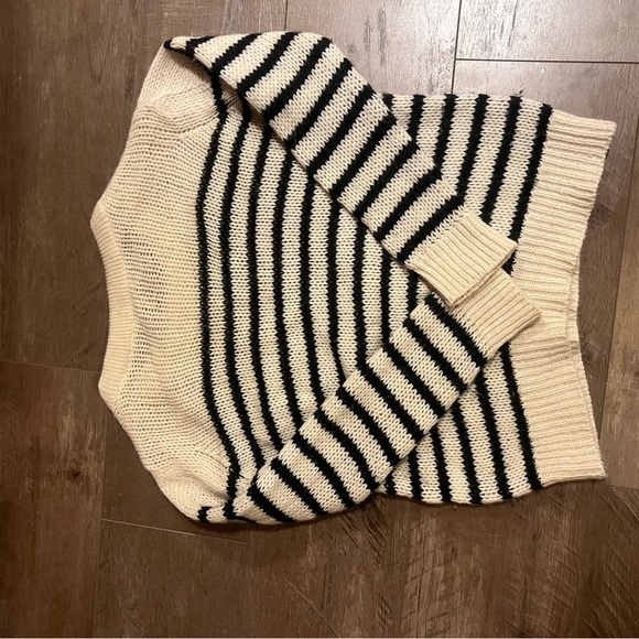 IRO Somk Striped Knitted Alpaca Wool Sweater - Picture 5 of 5